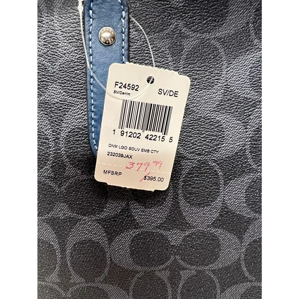 🔥🎁NWT! Coach City Tote Handbag Large Msrp:$395.00